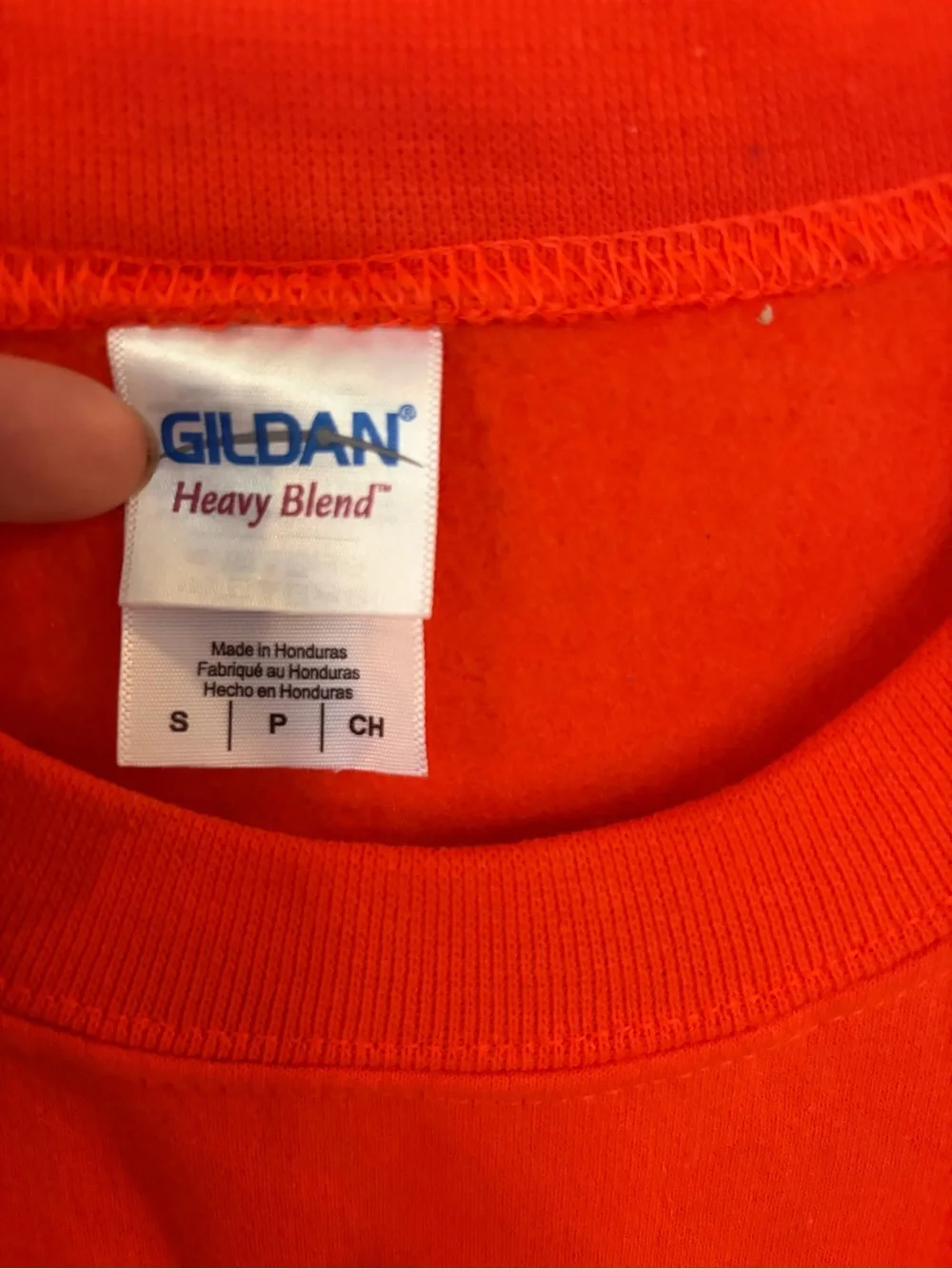 Gildan Bright Red Crewneck Sweatshirt